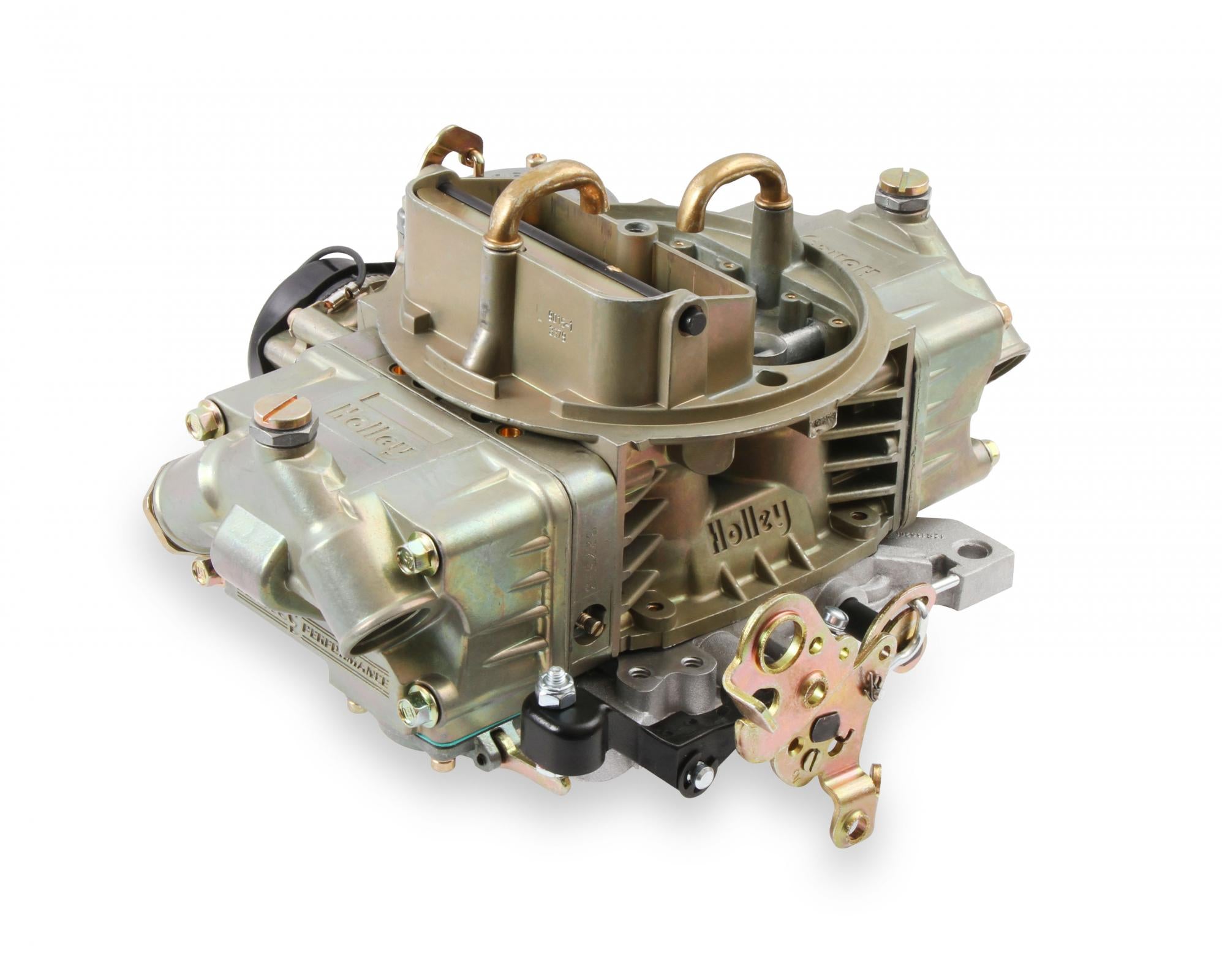 Marine Carburetor 750 CFM 4150 Vacuum Secondaries Gold Dichromate Gasoline Holley