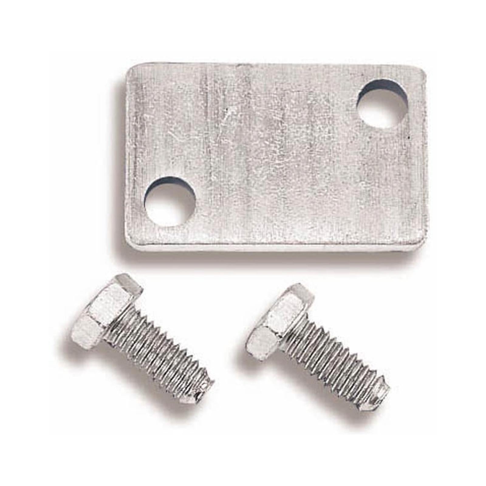 Intake Manifold Choke Kit Choke Block-Off Pad for Some Chevy SB Engine Intake Manifolds Holley