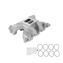 Dual Plane Intake GM LS1/LS2/LS6 All GM LS Gen III or IV Engines Equipped with LS1/LS2/LS6 Style Cathedral Port Cylinder Heads Holley
