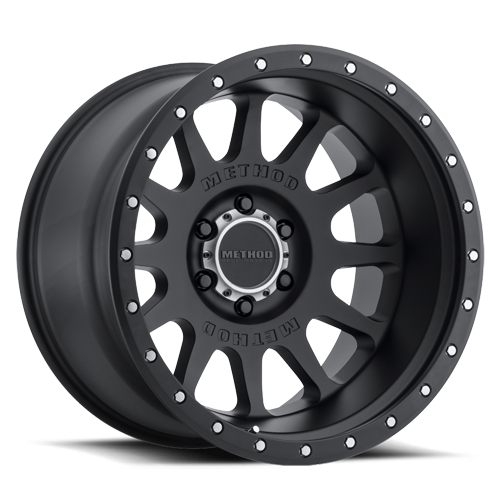 Aluminum Wheels 20x9 NV MR605 Bolt Pattern 6 On 135 Offset -12 Lip Size 1.85 Matte Black MB Method