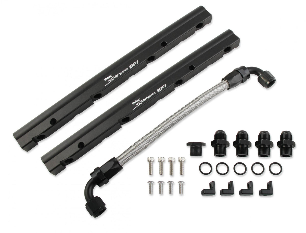 Fuel Rail Kit Ls3 Fuel Rail Kit With Holley Logo For Ls3 Intake Manifolds Sniper EFI