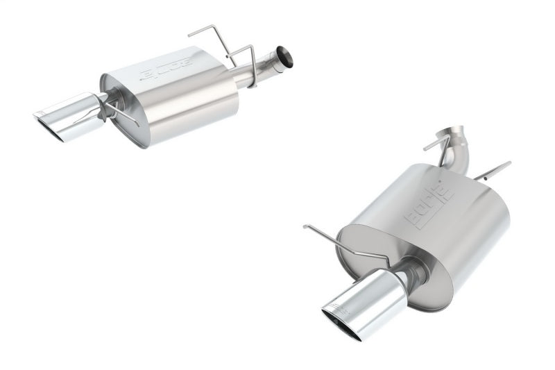 Borla 13-14 Mustang GT/Boss 302 5.0L V8 RWD Single Split Rr Exit Touring Exhaust (rear section only) - additional view 2