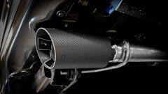 Borla 21-23 Ford Raptor 3in Tail Pipe Kit 4.5in Tip - Carbon Fiber Black Anodized - additional view