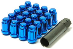 Wheel Mate Muteki Closed End Lug Nuts - Blue 12x1.25 - 41885U Photo - Primary