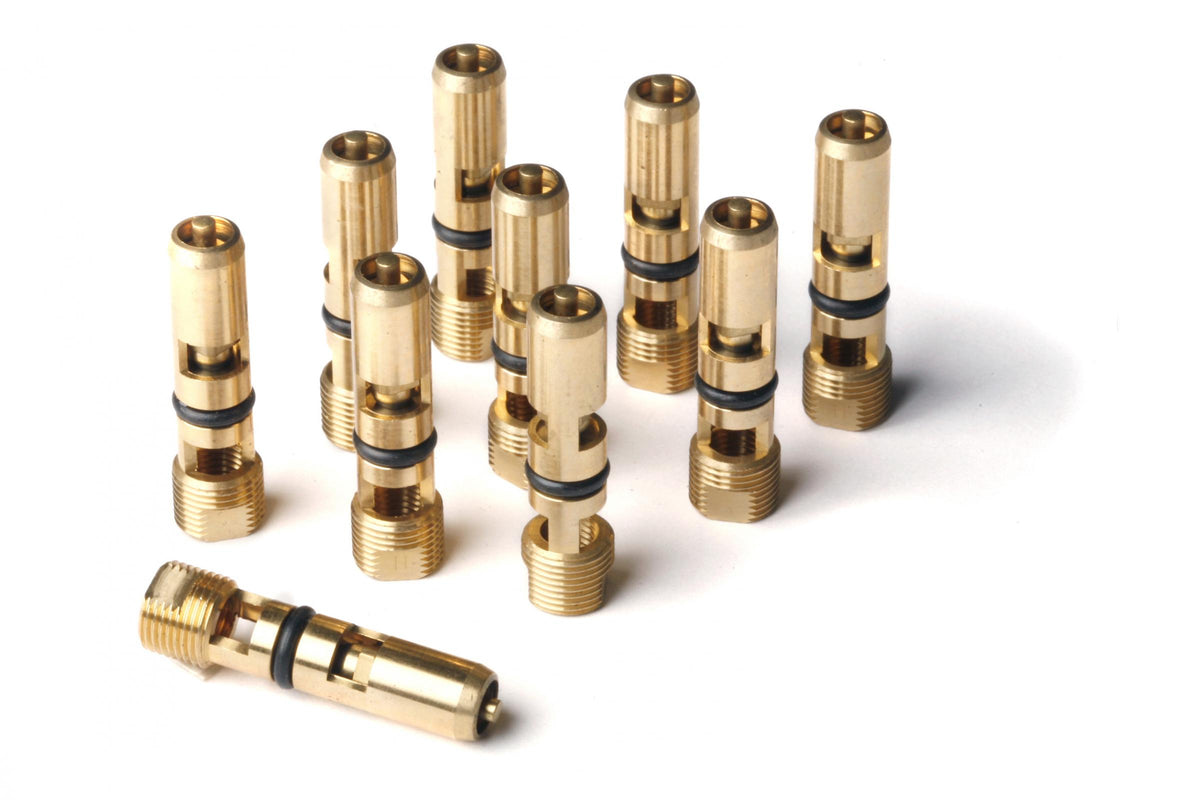 Needle & Seat Assembly 10 Pack of Part Number 6-504 Needle & Seat Assembly Adjustable 0.110 Seat Size Holley