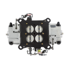 Supercharger XP Carburetor Draw-Thru 600 CFM 4150 Mechanical Secondaries Shiny Gasoline Holley