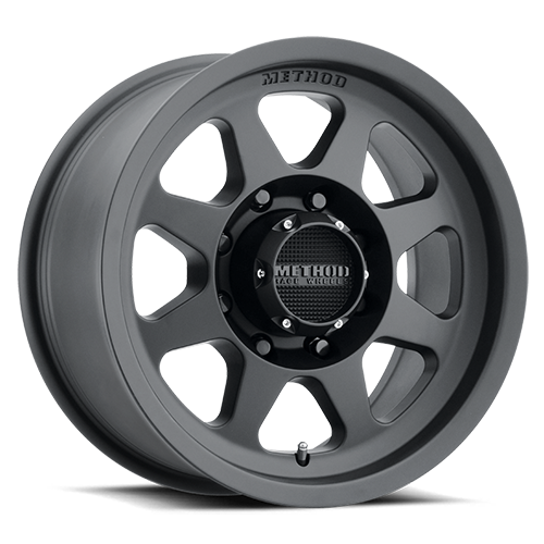 Aluminum Wheels 17x9 Bead Grip MR701 Bolt Pattern 8 On 165.1 Offset -12 Lip Size 1.97 Matte Black MB Method