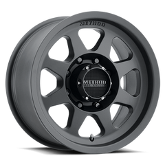 Aluminum Wheels 17x9 Bead Grip MR701 Bolt Pattern 8 On 165.1 Offset -12 Lip Size 1.97 Matte Black MB Method