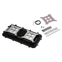 Mid-Rise Plenum Base Adapter Kit Black Mid-Rise Plenum Base Adapter Kit GM LS1/LS2/LS6 Black Holley