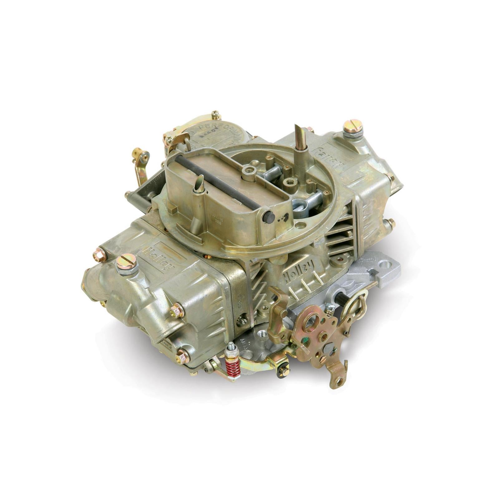 Classic Carburetor 750 CFM 4160 Vacuum Secondaries Gold Dichromate Gasoline Holley