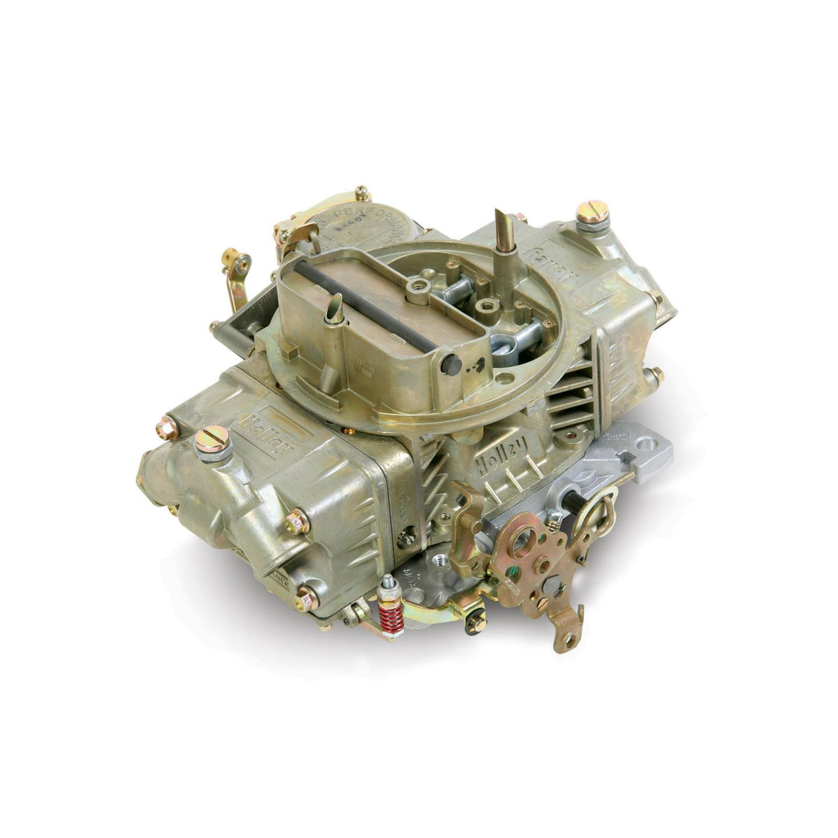 Classic Carburetor 750 CFM 4160 Vacuum Secondaries Gold Dichromate Gasoline Holley