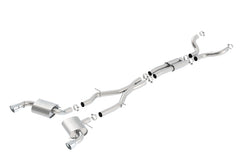 Borla 16-17 Chevy Camaro SS 6.2L ATAK Catback Single Split Rear Exit Exhaust w/Single Tips - additional view 2