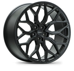 Vossen HF-2 24x10 - 5x112 - ET5 - Deep Face - 66.5 - Satin Black Wheel