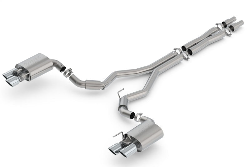 Borla 2018 Ford Mustang GT 5.0L AT/MT 3in S-Type Catback Exhaust w/ Valves - additional view