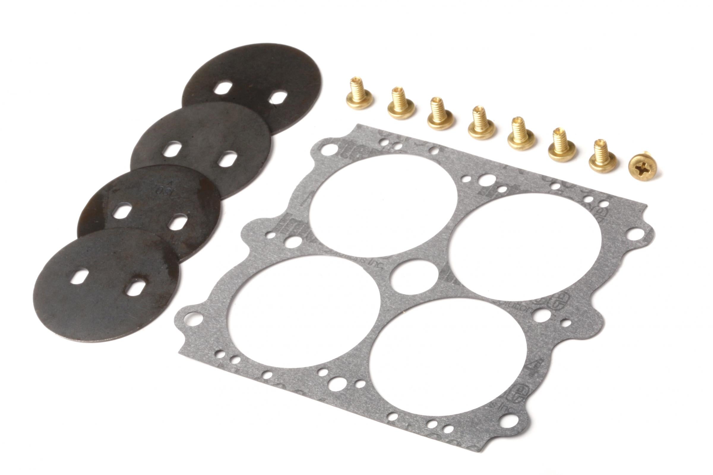 Carburetor Throttle Plate Kit 1-3/4 Plate Diameter No Hole Holley