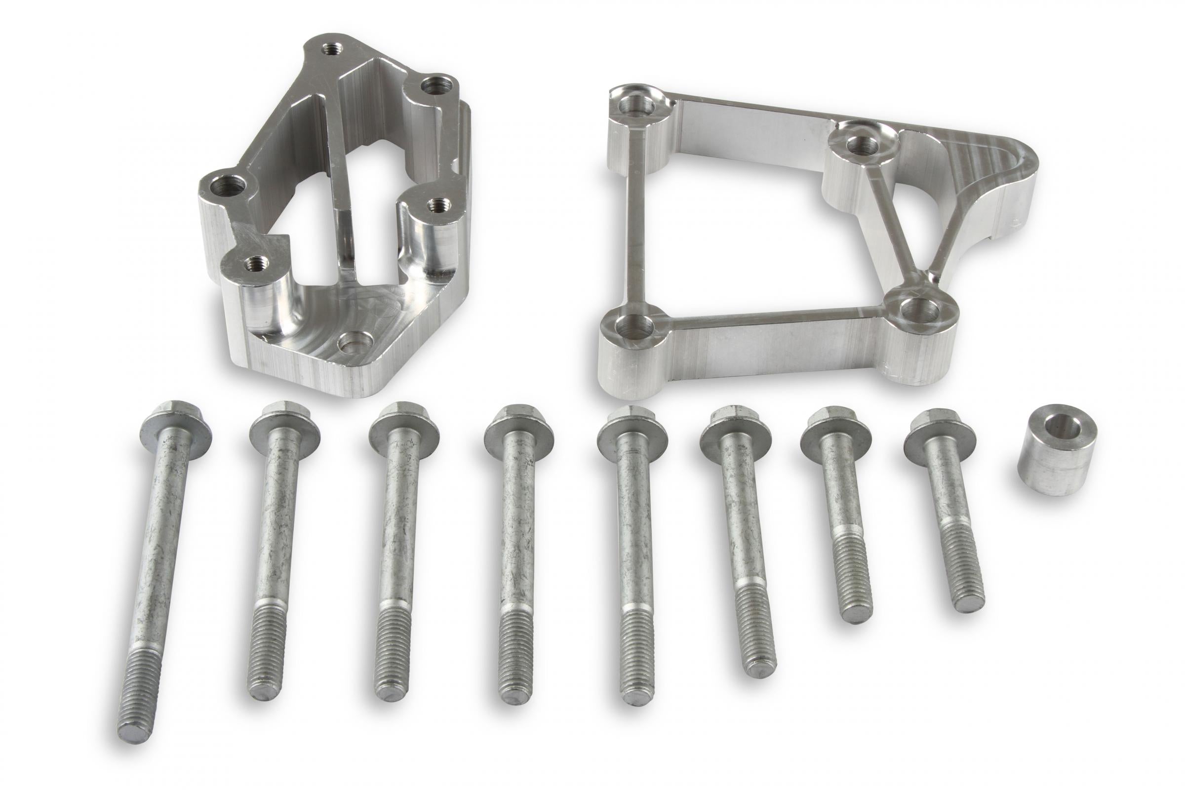LS Accessory Drive Bracket Installation Kit for Middle Alignment Installation Kit, LS Acc Drive Brackets, Use with Middle Belt Alignment (alignment Common on F-Body & GTO) Holley