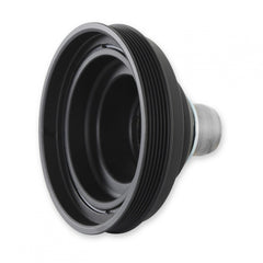 Replacement Damper Non VVT Cast Iron Damper for Gen III Hemi Mid-Mount Accessory Drive System Non VVT Black Finish Holley