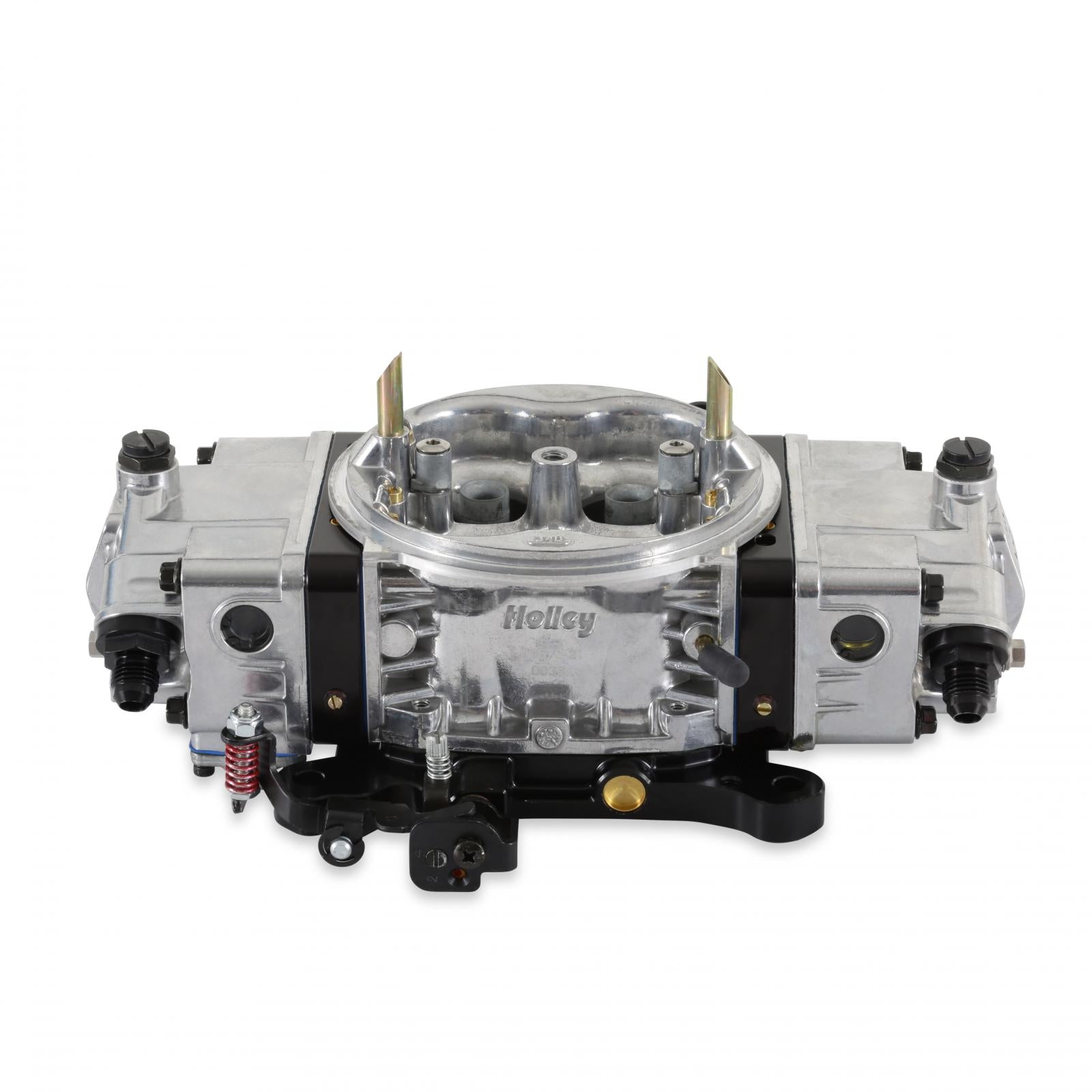 Supercharger XP Carburetor Draw-Thru 750 CFM 4150 Mechanical Secondaries Shiny Gasoline Holley