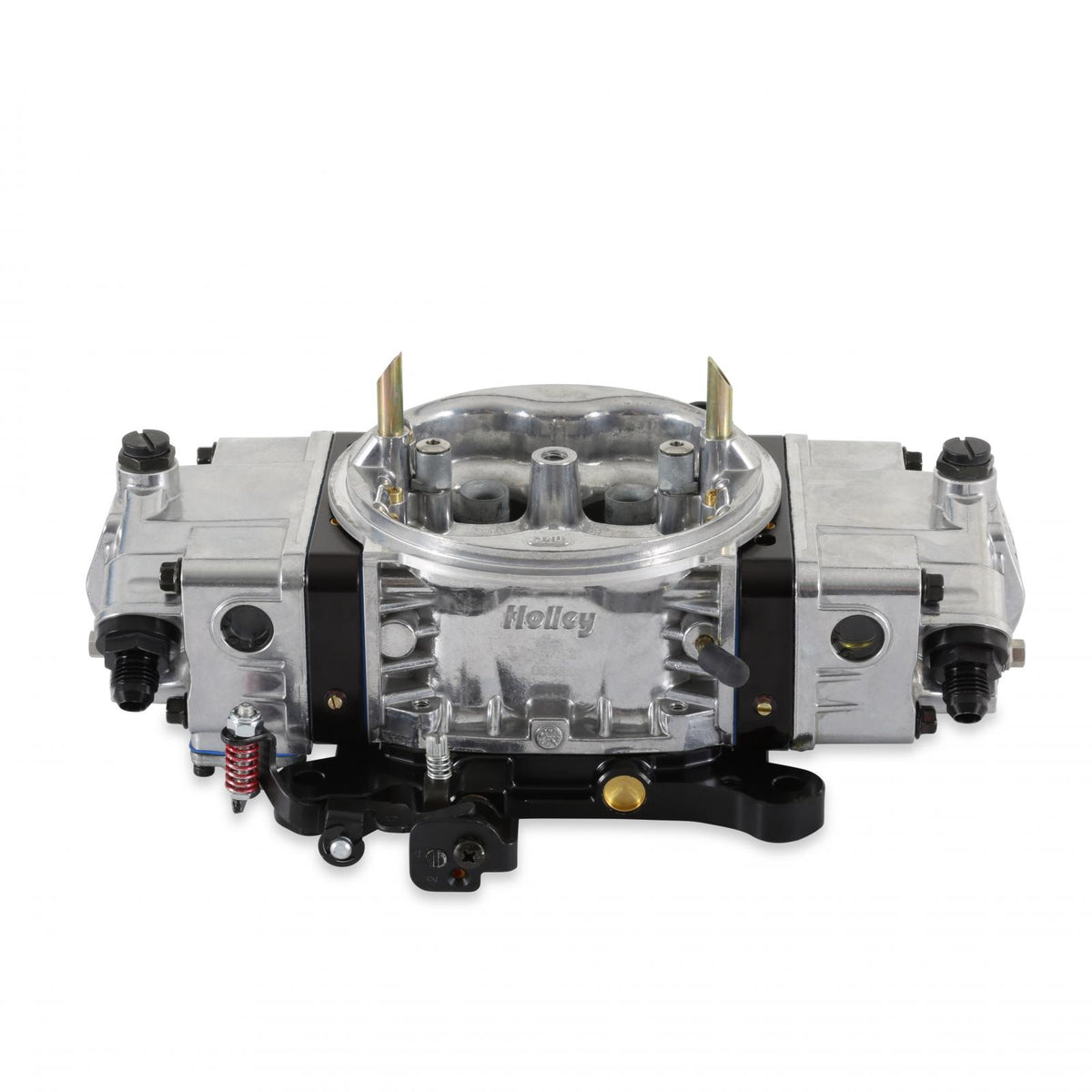 Supercharger XP Carburetor Draw-Thru 750 CFM 4150 Mechanical Secondaries Shiny Gasoline Holley