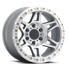 Aluminum Wheels 17x9 Beadlock MR106 Bolt Pattern 5 On 127 Offset -44 Lip Size 0 Machined SL Clear Coat Method
