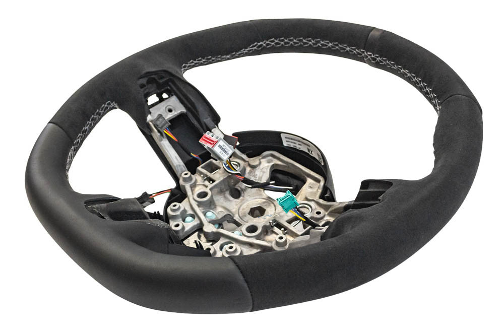 Steeda Q850 Mustang Alcantara Steering Wheel