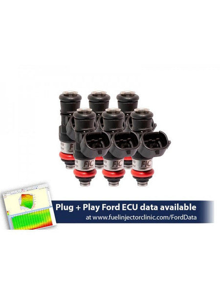  Fuel Injector Clinic 2150CC Injector Set V6 11-17 Mustang 