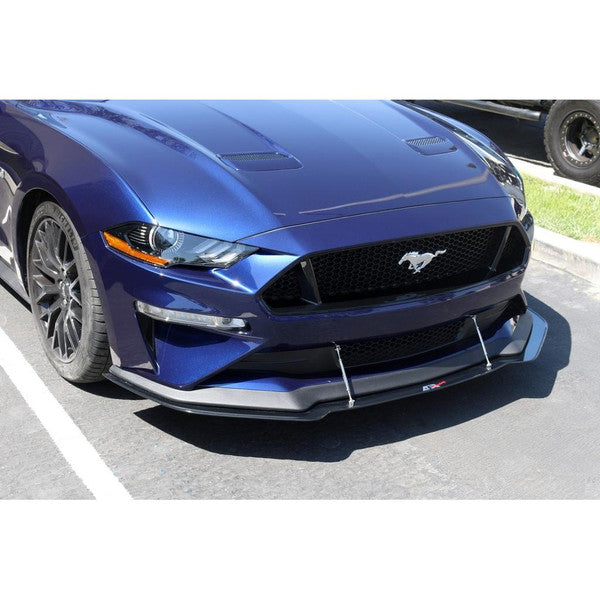 APR Performance Performance Pack Front CF Splitter 18-23 Mustang