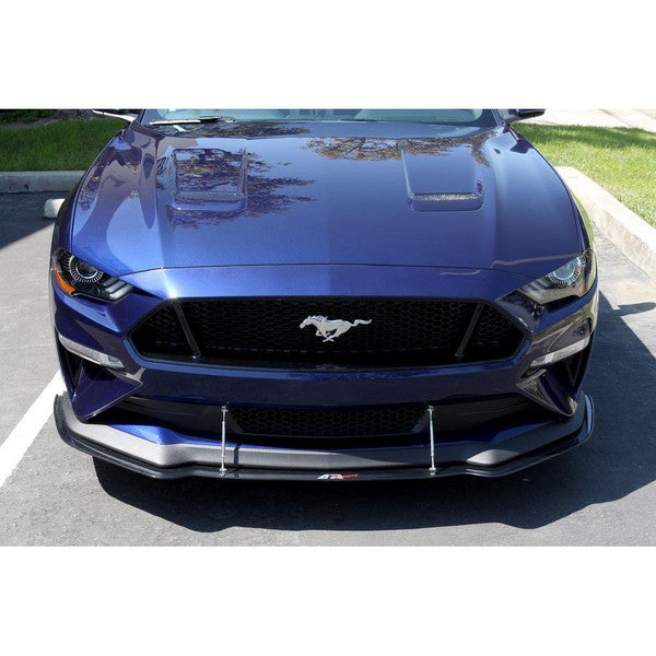 APR Performance Performance Pack Front CF Splitter 18-23 Mustang