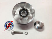 LFP (Lightning Force Performance) SVT MUSTANG COBRA, LIGHTNING, SHELBY 90mm or 100mm DOUBLE BEARING 10 RIB IDLER PULLEY 