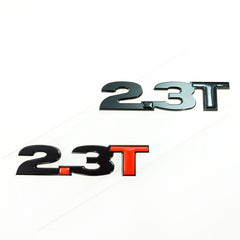 2.3T Billet Emblem (fits Mustang Ecoboost SVO )