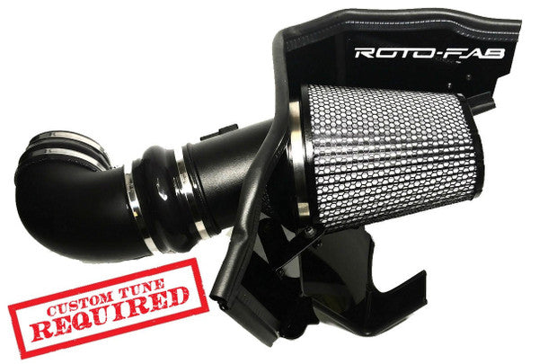 Roto-Fab 2016-22 Camaro SS With Heartbeat Supercharger Cold Air Intake With Dry Filter