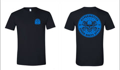 Hypermotive Athletic Fit Piston and Skull T-Shirt