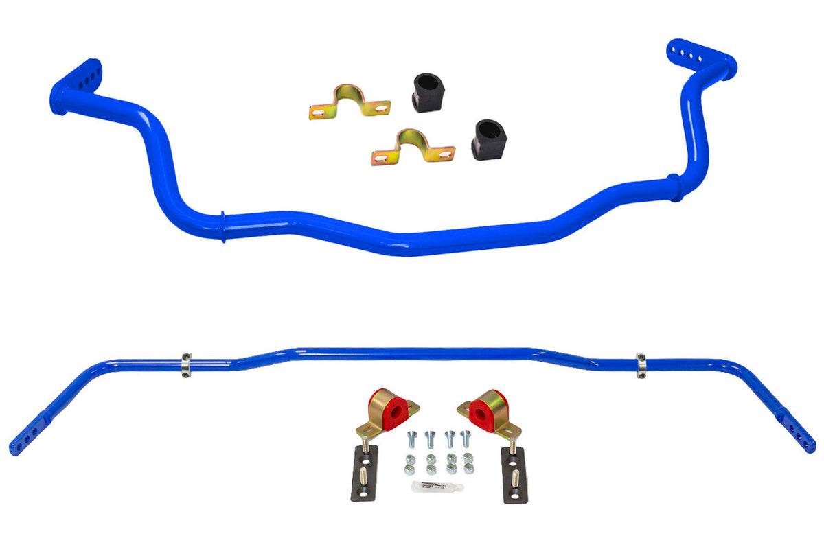 Steeda Mustang Competition Front and Rear Sway Bar Kit