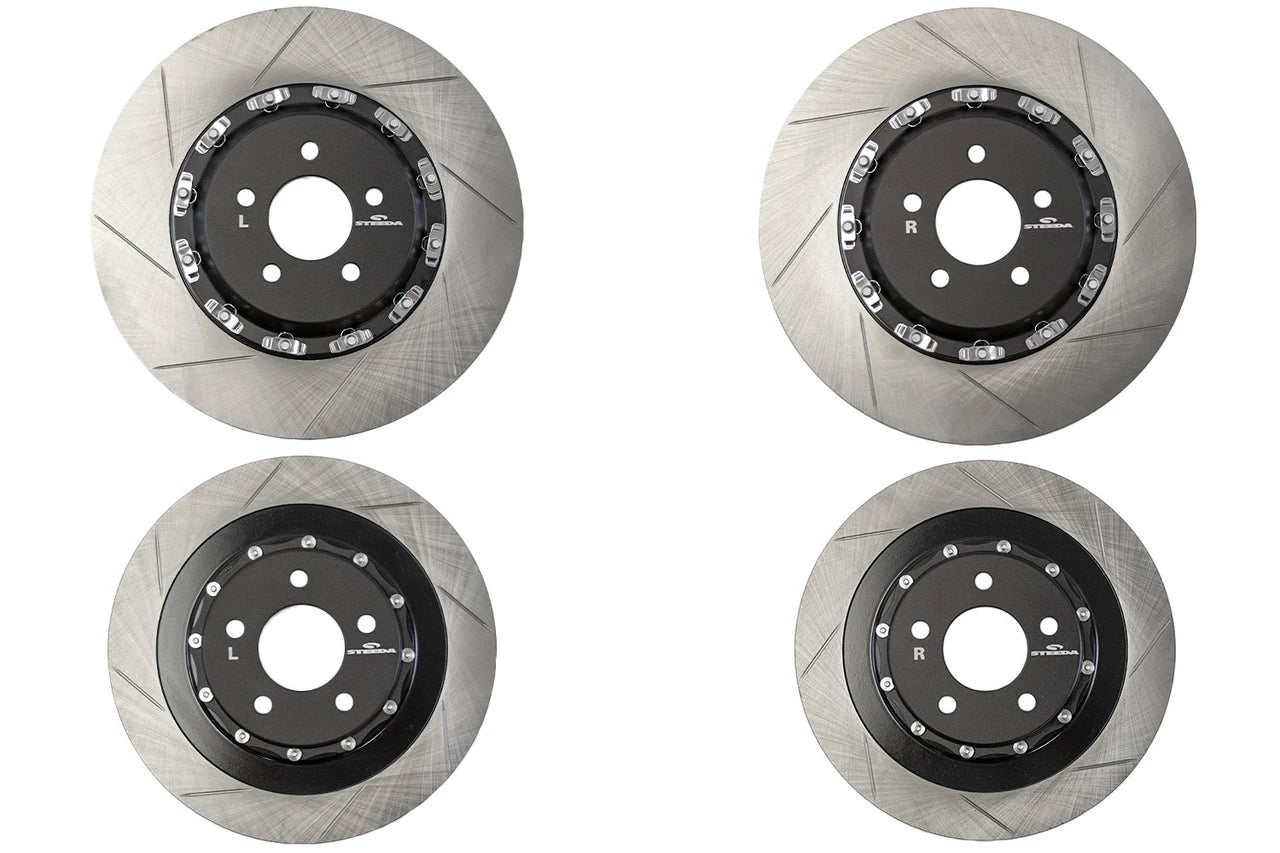 Steeda Mustang GT Performance Pack Two-Piece Rotor Set