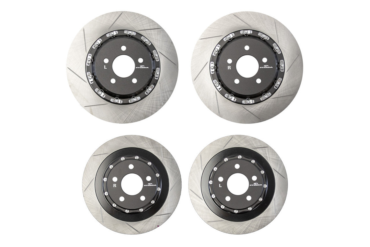 Steeda Mustang GT Base/EcoBoost Performance Pack Two-Piece Rotor Set