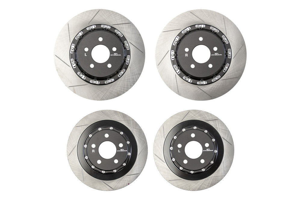 Steeda Mustang GT Base/EcoBoost Performance Pack Two-Piece Rotor Set