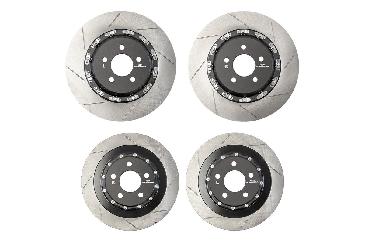 Steeda Mustang GT Base/EcoBoost Performance Pack Two-Piece Rotor Set