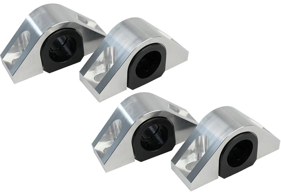Steeda Mustang Billet Front & Rear Sway Bar Mount Kit