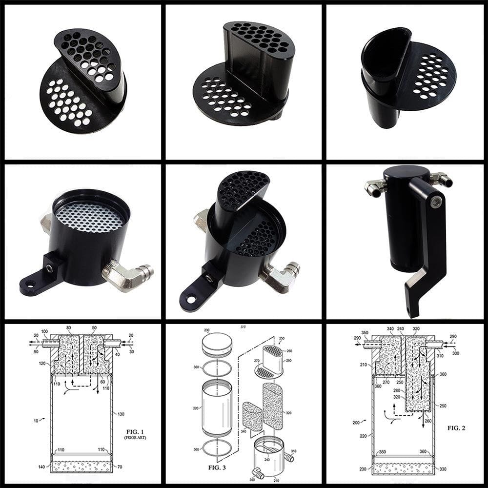 UPR Billet Oil Catch Can Diffuser