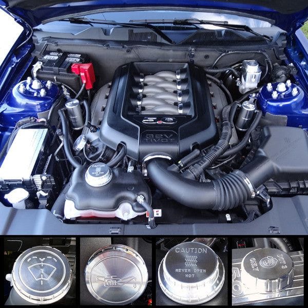 Engine Dress Up Stage 1 Kit Polished (fits 11-13 Mustang GT) UPR