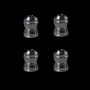 Universal Billet Designer Valve Stem Cap Kit (Fits 79-26 Mustang)