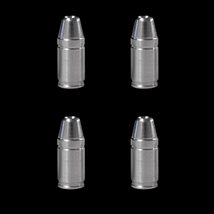 Universal Billet 9mm Stock Valve Stem Cap Kit (Fits 79-26 Mustang)