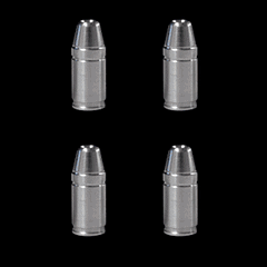 Universal Billet 9mm Stock Valve Stem Cap Kit (Fits 79-26 Mustang)