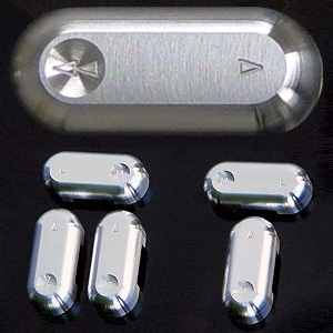 Billet Window Switch Kit (fits 04-08 Ford F150 2 Door) UPR