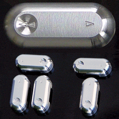 Billet Window Switch Kit (fits 04-08 Ford F150 2 Door) UPR