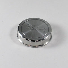 Billet Round Oil Cap Cover Oil Logo (fits 79-15 Ford Mustang) UPR
