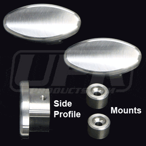 Billet Large Oval Clothes Hanger (fits 79-09 Ford Mustang) UPR