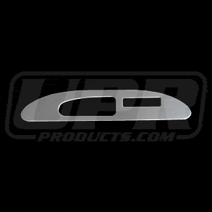 Stainless Steel Clock Pod Bezel (fits 94-97 Ford Mustang) UPR