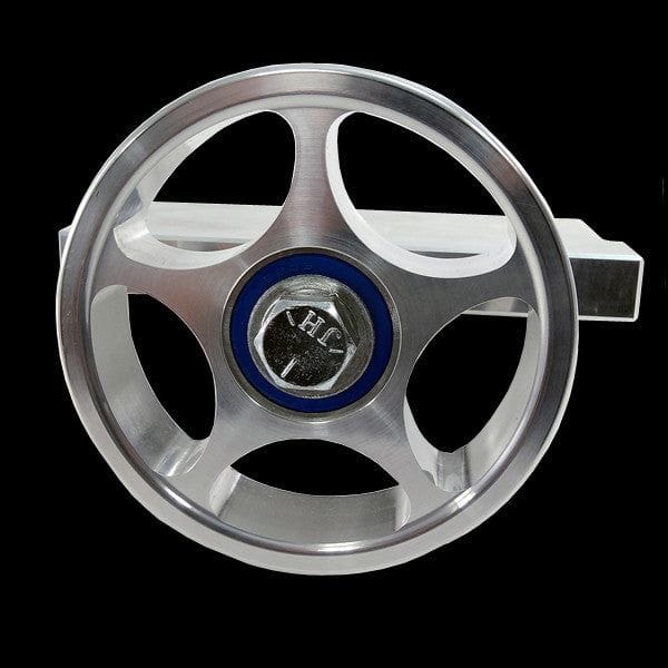 Billet Air Pump Idler Bracket and Pulley Kit II - Dbl Bearing (fits 79-95 Mustang) UPR