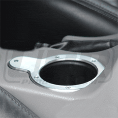 Billet Large Cup Holder Bezel (fits 01-04 Ford Mustang) UPR